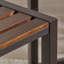 Tabouret 30 "en bois massif Buterbaugh