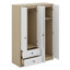 Armoire penderie 4 tiroirs Holman