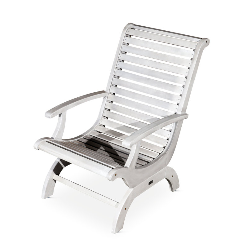 Chaise d'extérieur Driftwood, Gris argenté