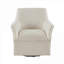 Fauteuil coulissant pivotant en bois massif à 360 degrés Soft Beige-550290303