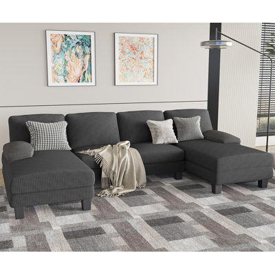 Canapé modulaire rembourré 2 pièces Struckle