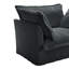 Canapé modulaire en L avec repose-pieds convertible