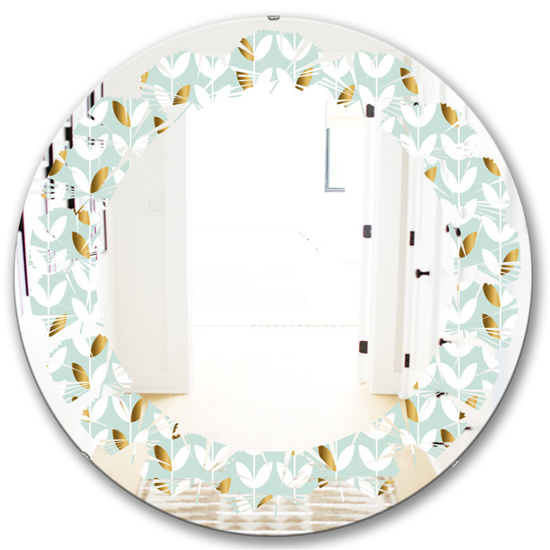 Miroir mural Leaves Foliage X Cottage Americana, H 23,6 po x l 23,6 po