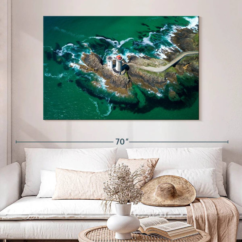 Aletra Le Phare Du Petit Minou, 34" H x 51" W