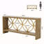 Élégante table d'entrée, console, table de canapé stable