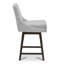 Tabouret de bar pivotant Zahara Neri-107095826
