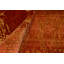 Ikat Area Rug in Rust/Gold