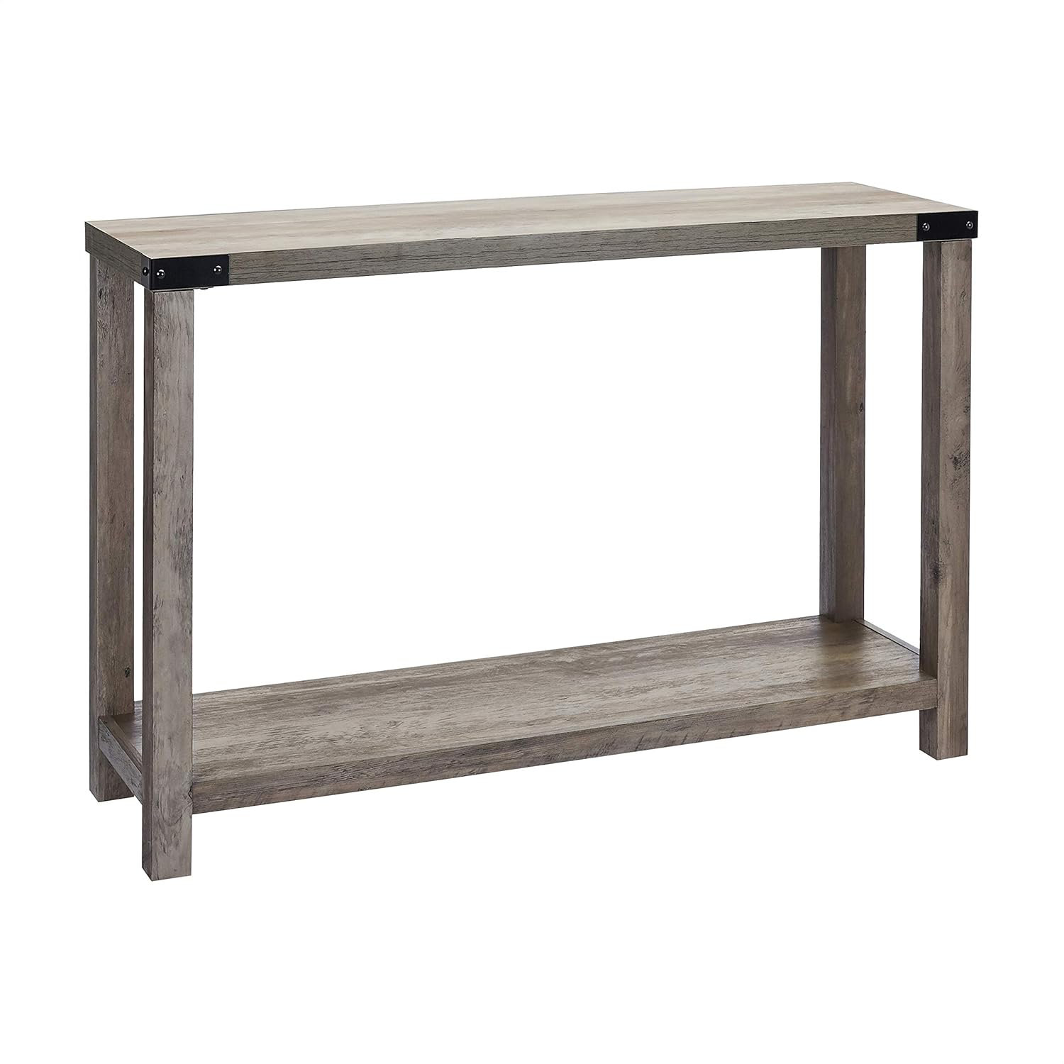 One Allium Way® Farmhouse Style Rectangle Entryway Table With Rustic ...