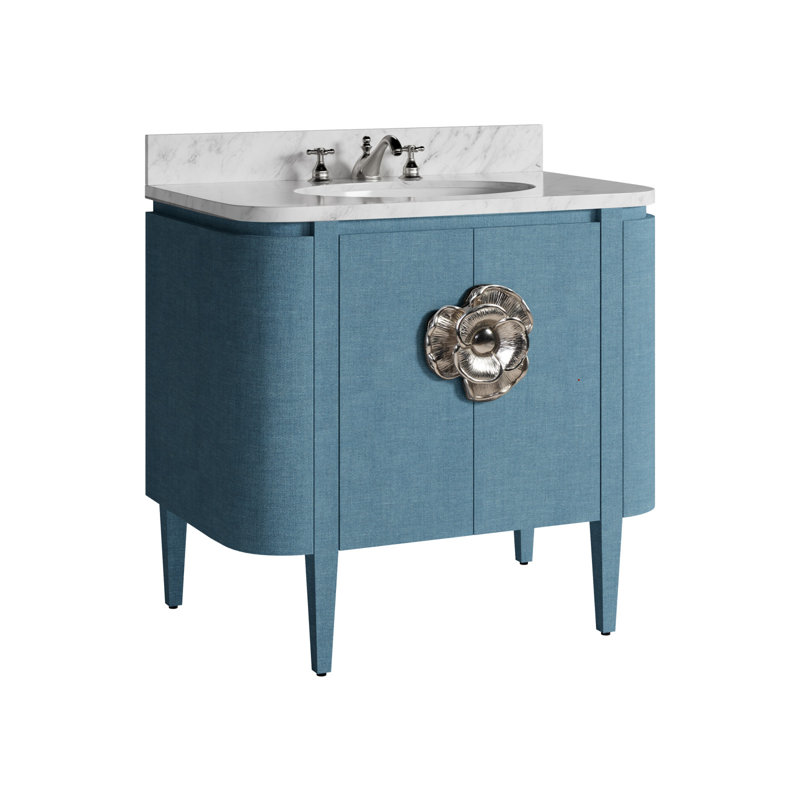 Briallen 36'' W Single Vanity, Blue