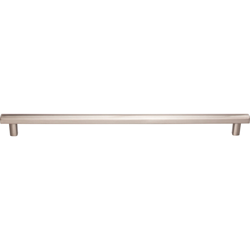 Hillmont Bar Pull, Brushed Satin Nickel, 12" Center to Center