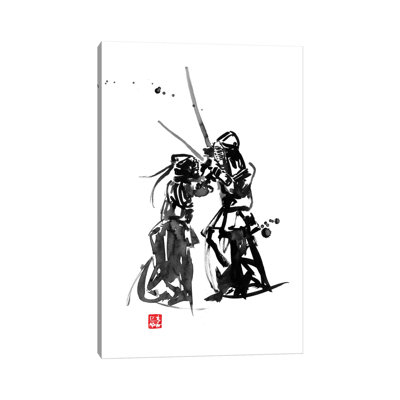 Kendo by Péchane - Wrapped Canvas Painting