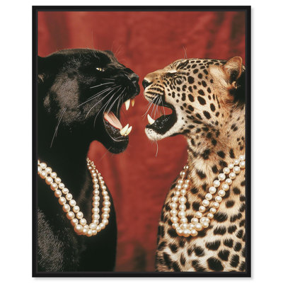 Deux reines, reproduction d'art sur toile par Art Remedy