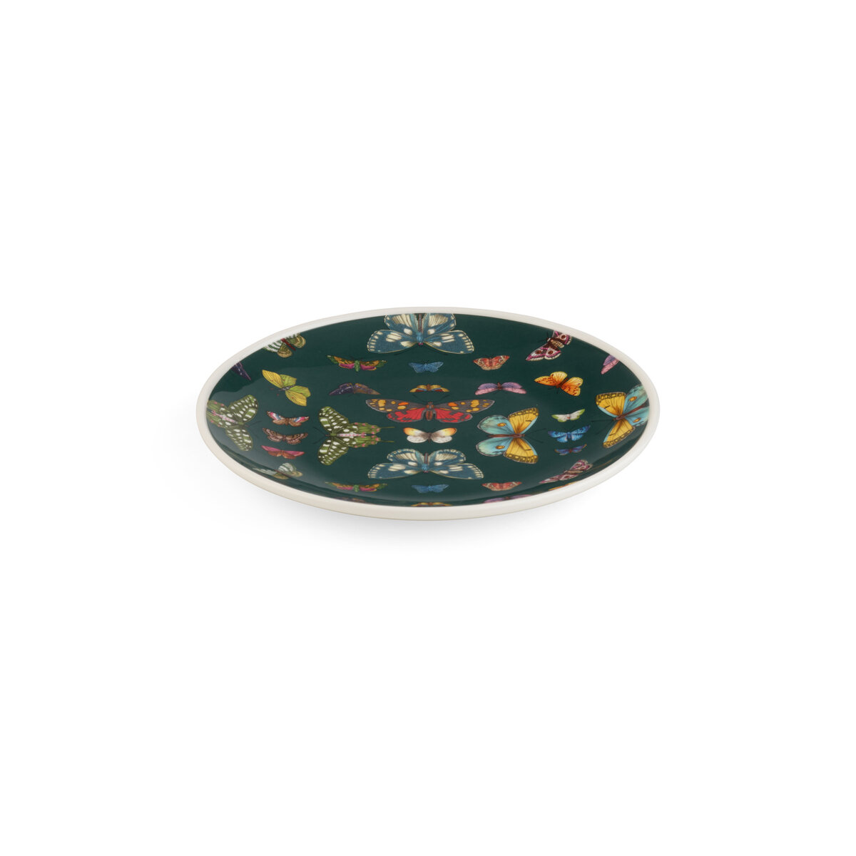 Portmeirion Botanic Garden Harmony Coup Salad Plate Green Set 4 8.5 Salad Plates (Set of 4) Color: Green