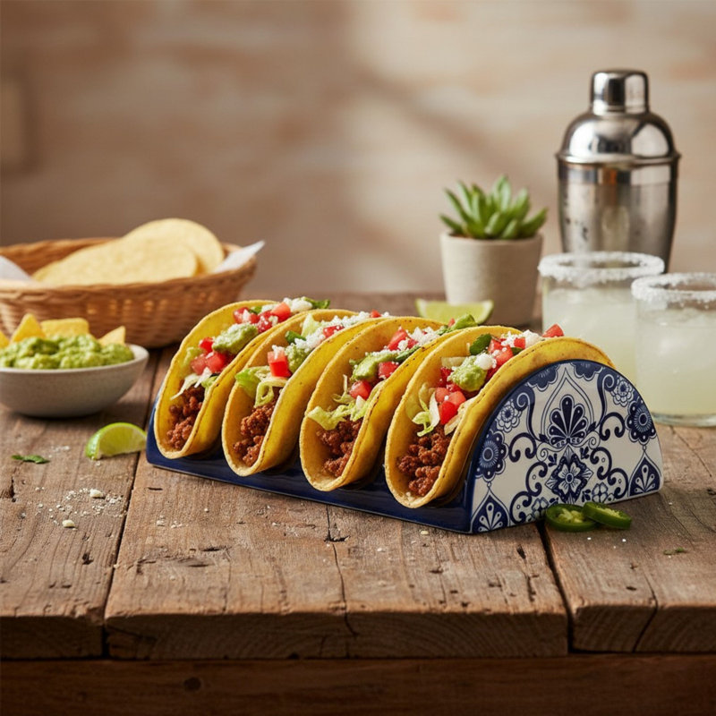 Vaisselle Talavera, berceau Taco