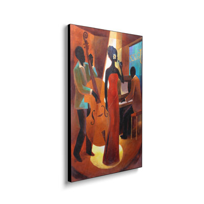 Steelpix Metal Canvas -  In A Sentimental Mood By Keith Mallett Wall Art Print