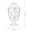 Barnnett Seeded Pier Mount Light