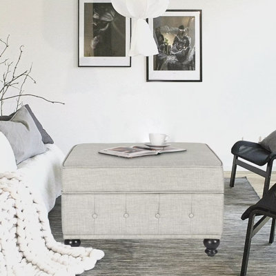 Emmanuela Upholstered Ottoman