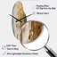 Horloge dorée incurvée minimaliste Gilded Daydreames VII - Minimalisme-104243305