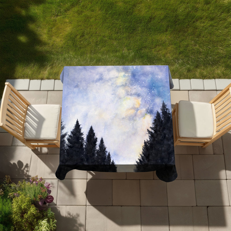 Starry Sky in Forest Tablecloth - Indoor/Outdoor Home Decor
