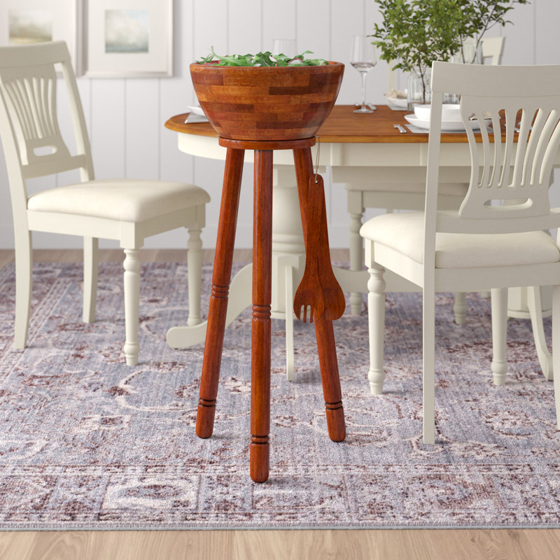 Bay Isle Home™ Saoirse Wood Salad Bowl