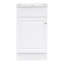 Ensemble de meuble-lavabo de 18 po avec lavabo en céramique et meuble de rangement autoportant en bois avec porte à fermeture en douceur-1353048136-1353048137-1353048138