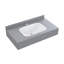 Avancer 36'' Wall Mount Sink In Blue Celeste-97442321
