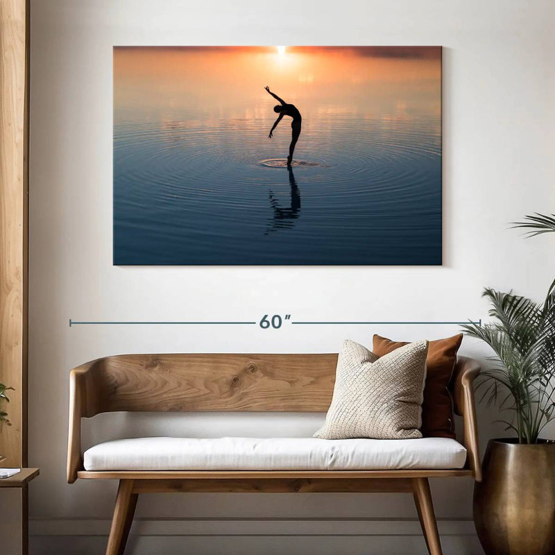 Enn Lake, reflet de la ballerine, H 32 po x l 48 po