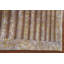 Tapis oriental rayé à motif abstrait indo 3 x 5