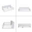 Lit simple en bois TG-561896556