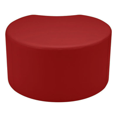 Pro Series Upholstered Crescent Ottoman 18" Height