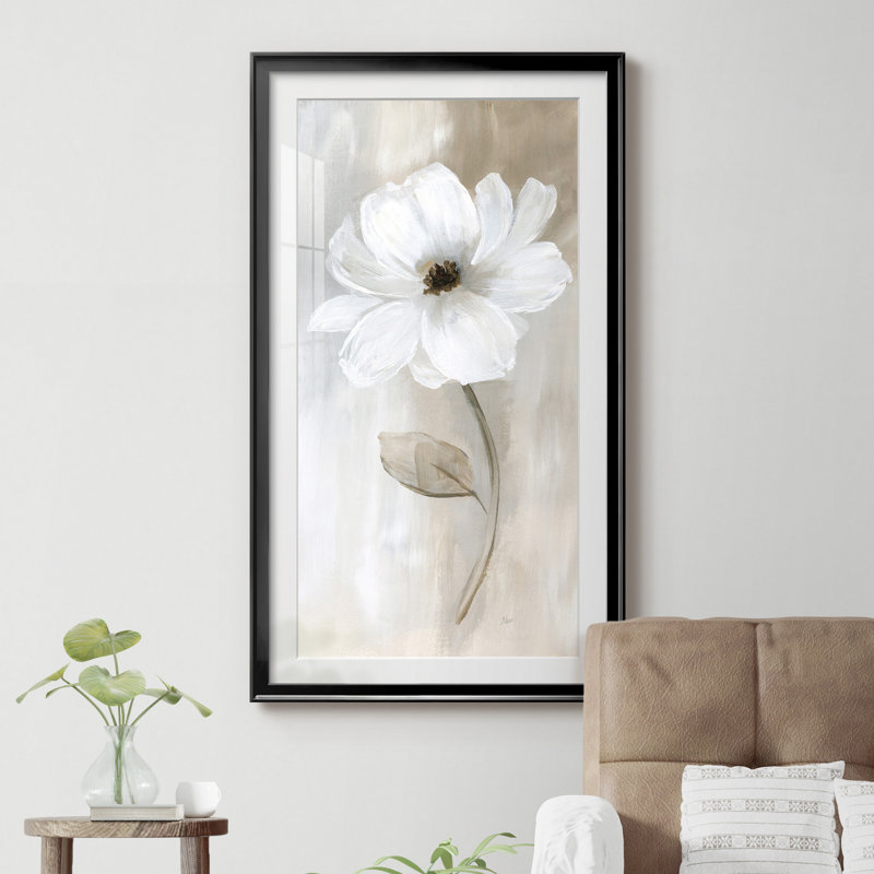 Sheer Elegance II - cadre photo, reproduction d'art sur papier, H 22,5 po x l 42,5 po, Noir