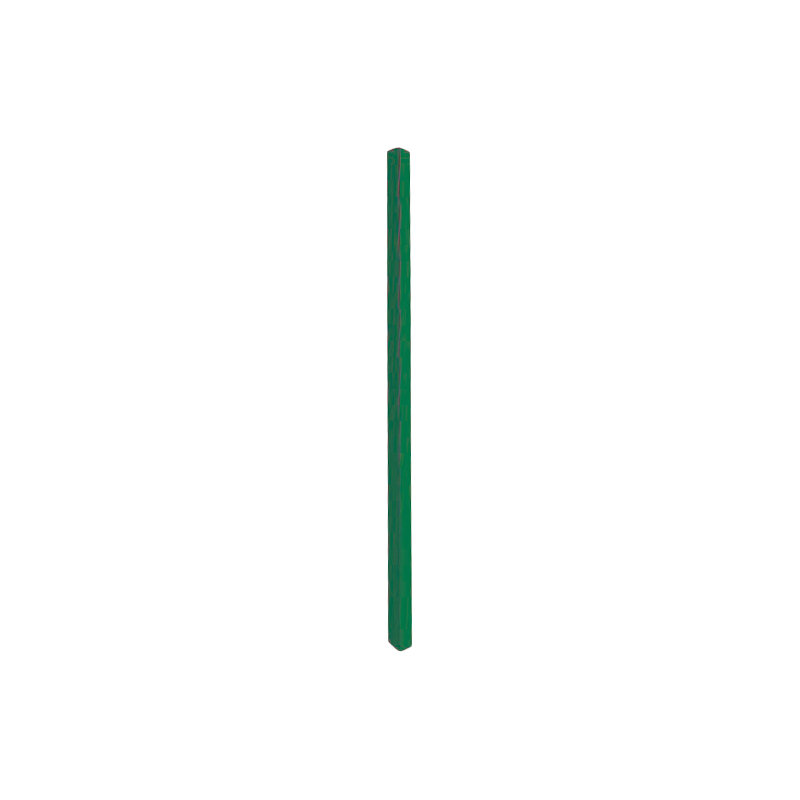 Poteau pour tableau communautaire simple face, Vert