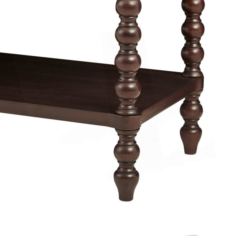 2 Drawer Accent Chest With Shelf, Morocco Brown
