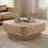 Margelene - Modern Mango Wood Square Coffee Table