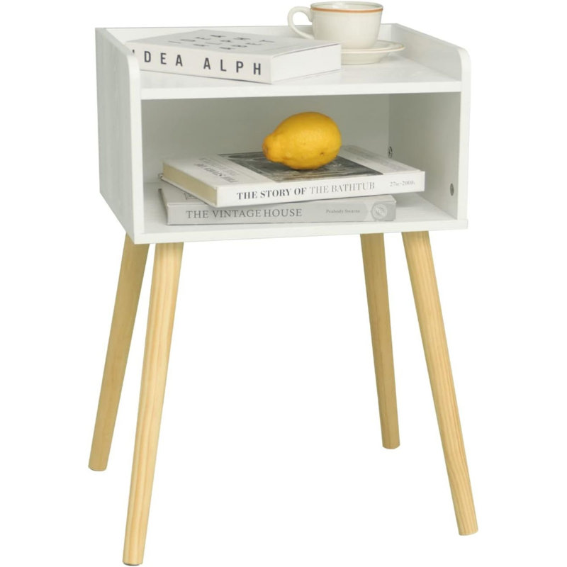 Chancey Choate Nightstand, Natural/White