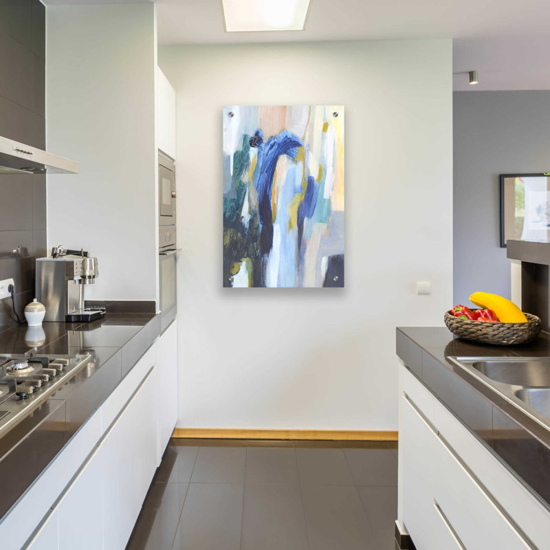 «Elsewhere II» par Victoria Borges, art mural acrylique, H 36 po x l 24 po x P 0,2 po