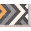Tapis gris / blanc / jaune Braziel-1808422079