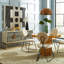 Bond Solid Wood Extendable Pedestal Dining Table