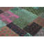 Afghan Hand Woven Wool Patchwork Area Rug