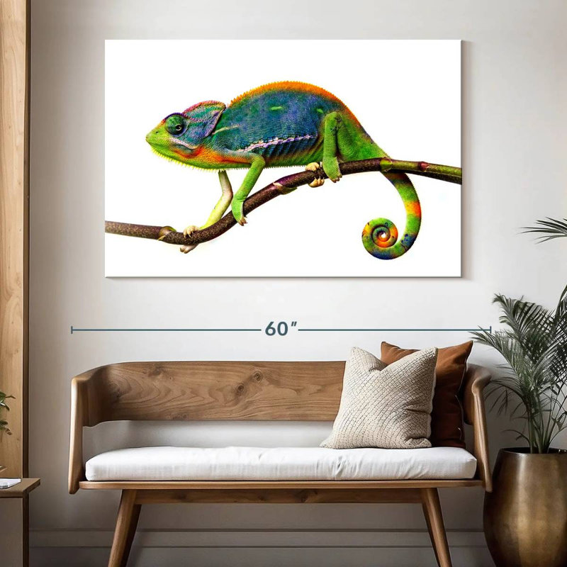 Still Chameleon, 34" H x 51" W