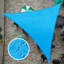 Voile d'ombrage imperméable Amgo Triangle-103519251-103519256