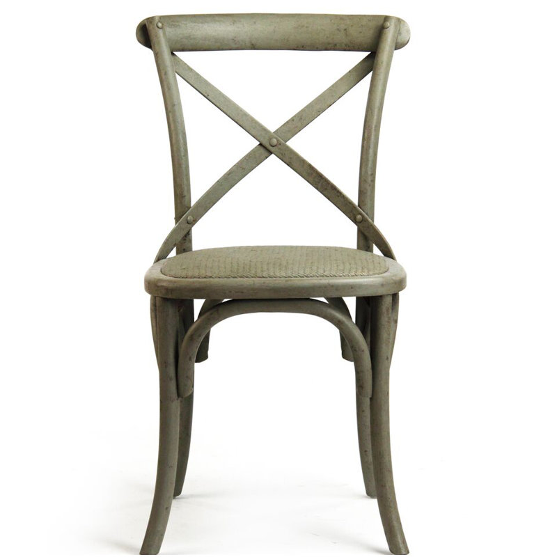 Parisienne Cafe Counter Stool with Solid Wood Frame