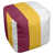 Marron / jaune / blanc