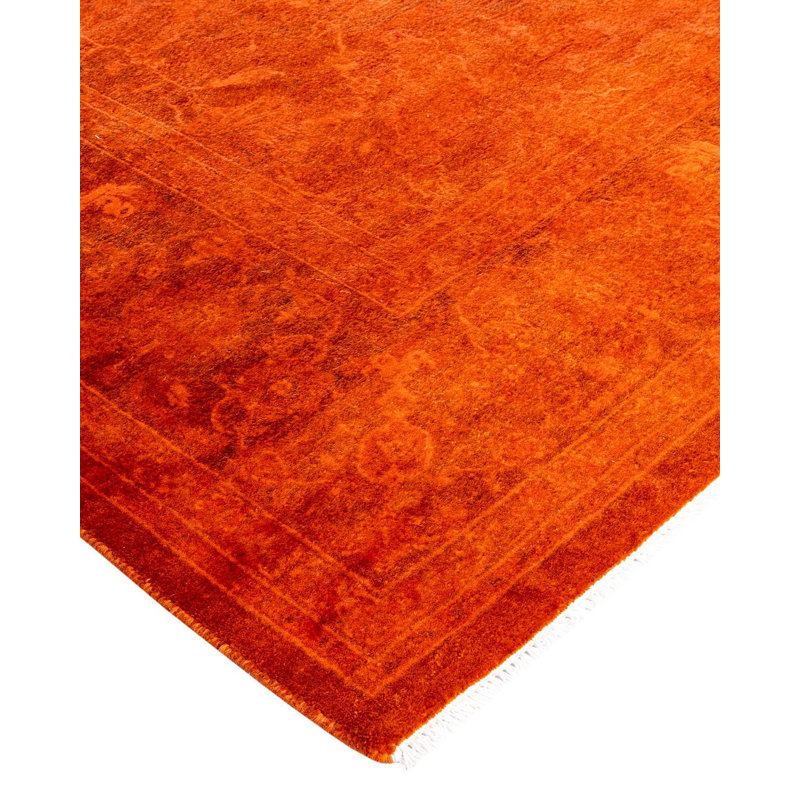 Overyed One-of-a-Kind Rectangle 6'2" X 8'10" Hand Knotted Area Rug