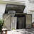  5 Ft. W X 2.6 Ft. D Galvanized Steel Horizontal Garbage Shed