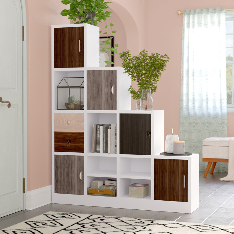 Klint 156cm H x 125cm W Step Bookcase