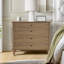 Grande commode à 4 tiroirs avec pied en bois massif-224870947