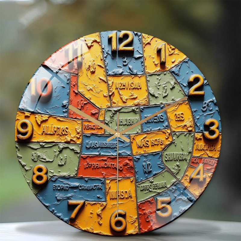 Horloge murale 12 pi