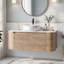 Meuble-lavabo mural simple 36 po avec plateau en marbre 36 po-595198261