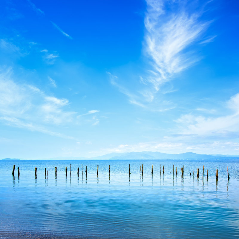 Ocean Landscape by Stevanzz - Wrapped Canvas Print, 30cm H x 30cm W x 3.8cm D